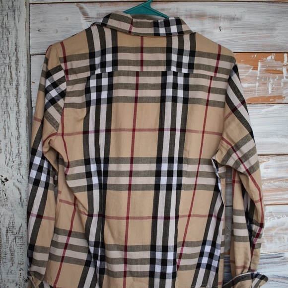 Plaid Button Up - Picture 2 of 3